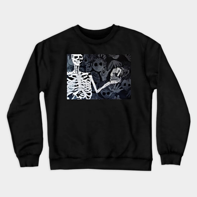 Anorexia Crewneck Sweatshirt by Volamus